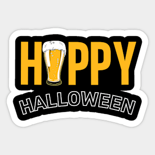 Hoppy Halloween Sticker